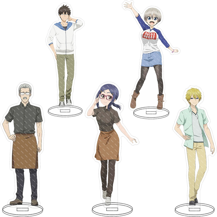 Given Anime Merchandise - แท่นอะคริลิกอนิเมะขนาด 16 ซม. จากเรื่อง Uzaki-chan Wants