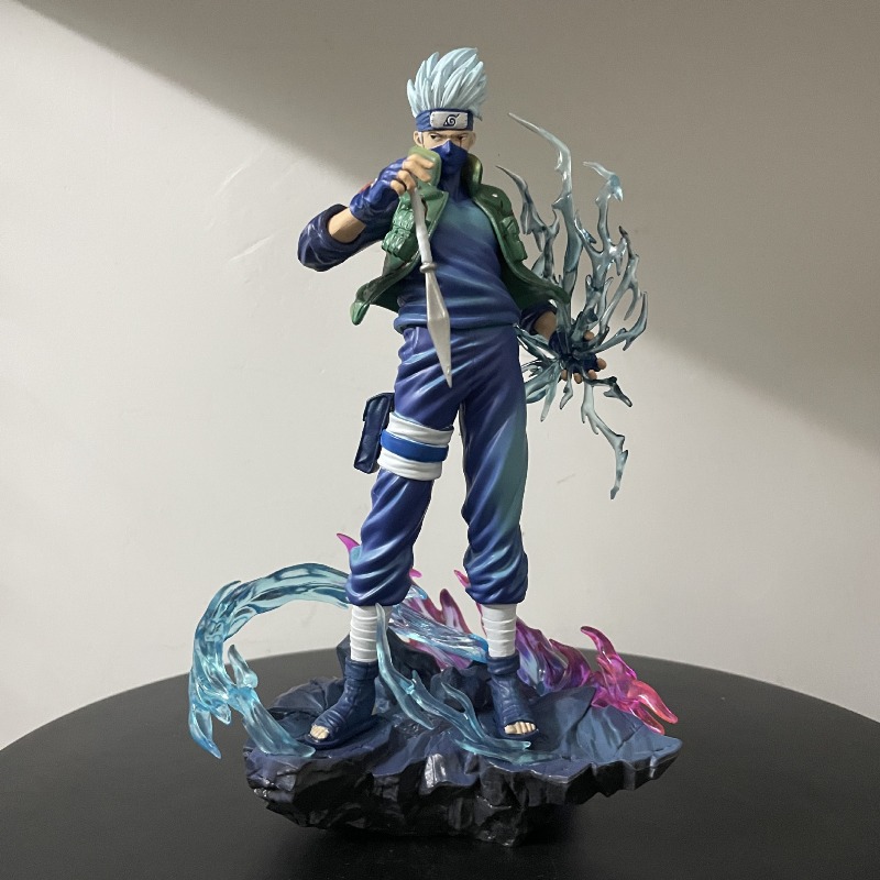 Anime Merchandise Naruto - ของตกแต่งตั้งโต๊ะ ฟิกเกอร์โมเดลคาคาชิ นารูโตะ อนิเมะสุดฮิต ของขวัญวันเกิดสุดเทรนดี้ ฉลองครบรอบ