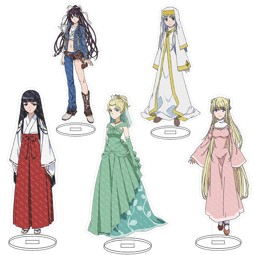 Given Anime Merchandise - แท่นอะคริลิกอนิเมะขนาด 16 ซม. ตัวละครจากอนิเมะ A Certain
