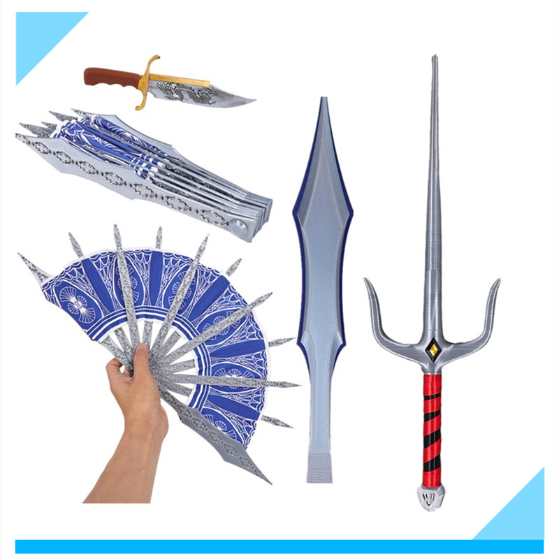 Cosplay Prop Sword - Kitana คอสเพลย์แฟนพัดลมพับ Props Fantasia Kano Mileena