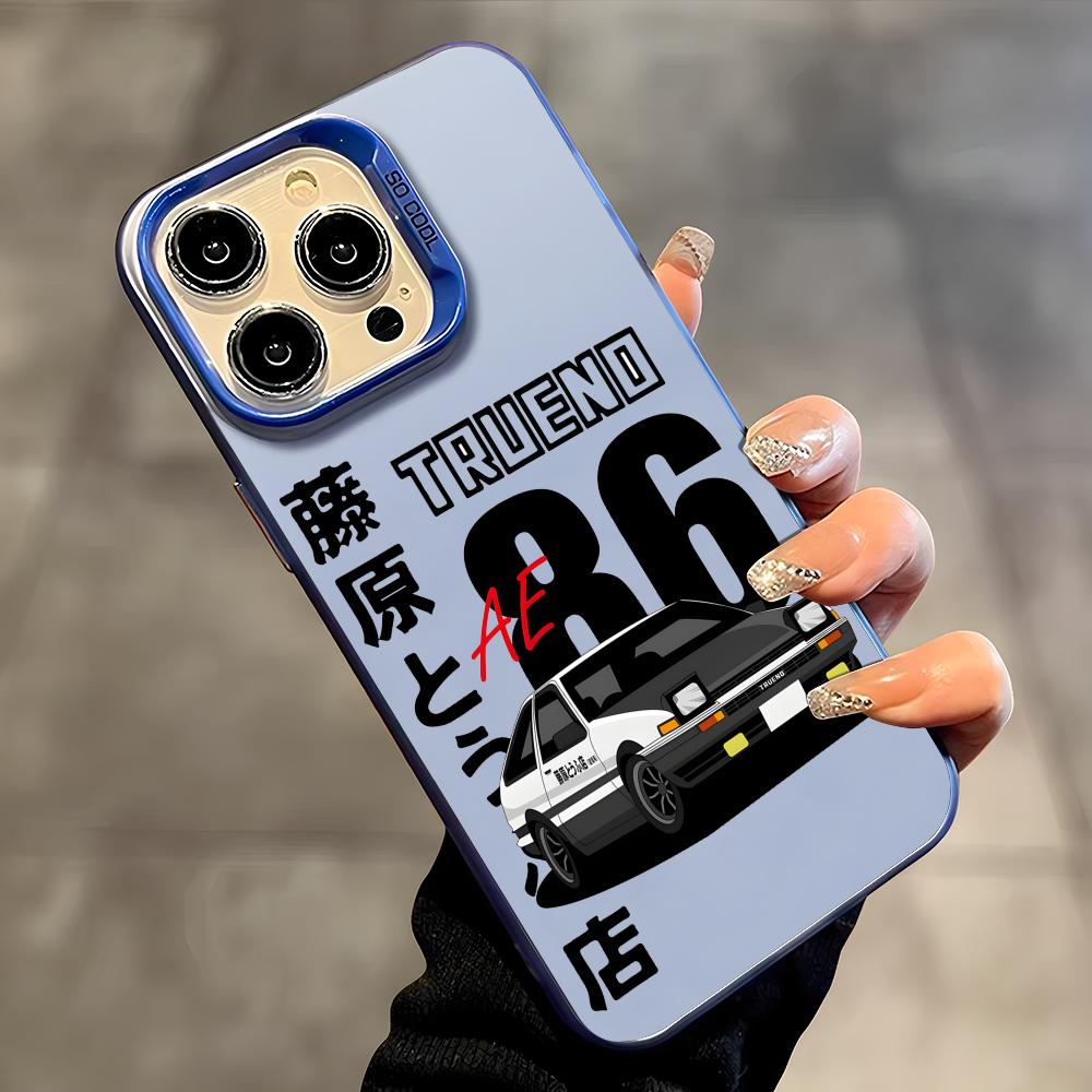 Phone Case Anime - เคสโทรศัพท์ลายอนิเมะ I-Initial D AE86 สำหรับ iPhone