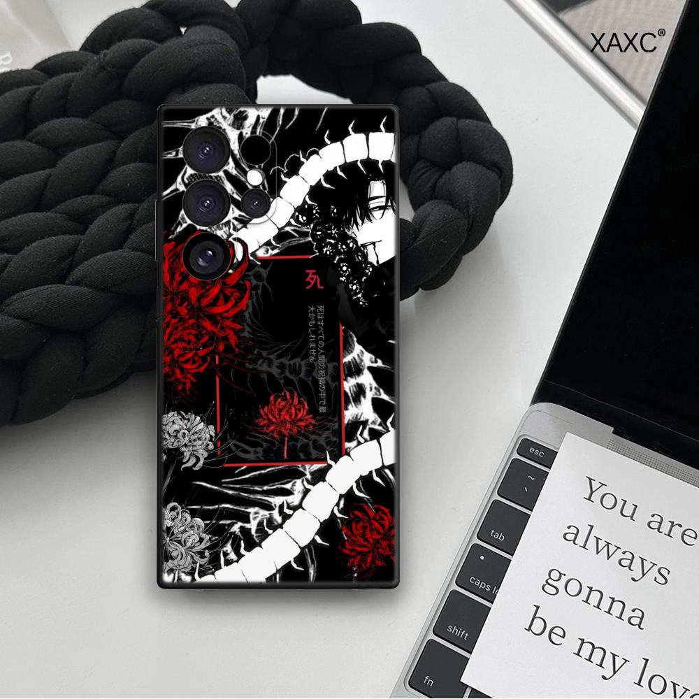 Phone Case Anime - เคสโทรศัพท์ลายอนิเมะ Tokyo Ghoul รุ่นใหม่สุดเท่ สำหรับ Samsung