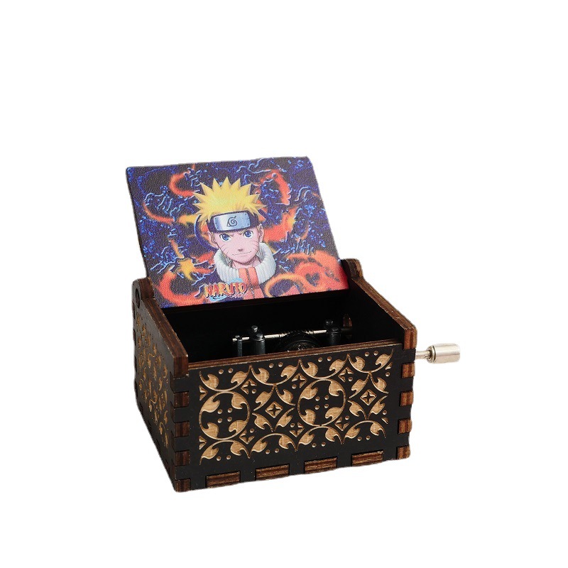 Anime Merchandise Naruto - กล่องดนตรีลายการ์ตูนอนิเมะญี่ปุ่น นารูโตะ คาคาชิ คาคาชิ น่ารัก ของสะสมอนิเมะ