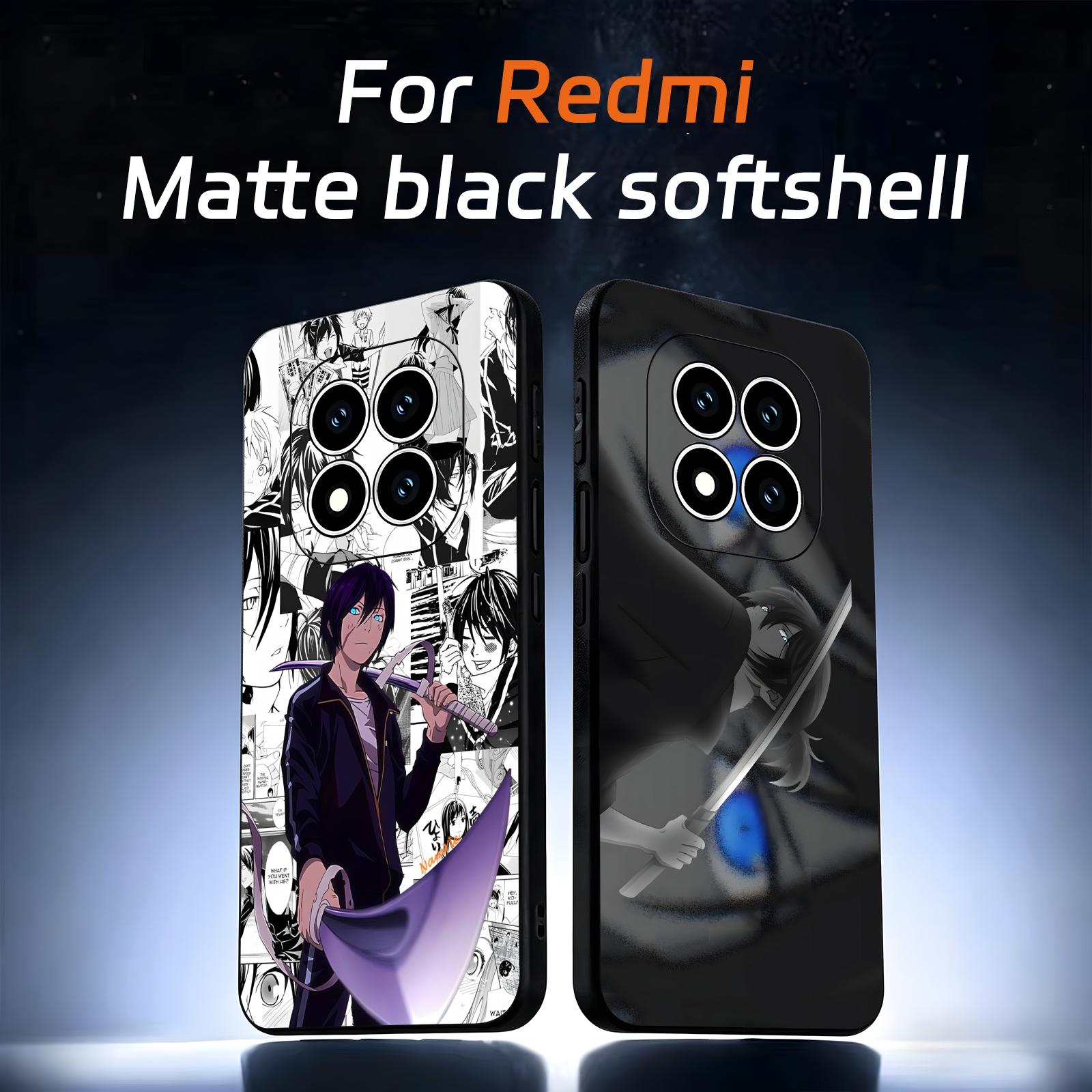 Phone Case Anime - อะนิเมะโนรางามิเคสโทรศัพท์สำหรับเรดมี่โน้ต 15 14 13 12 11
