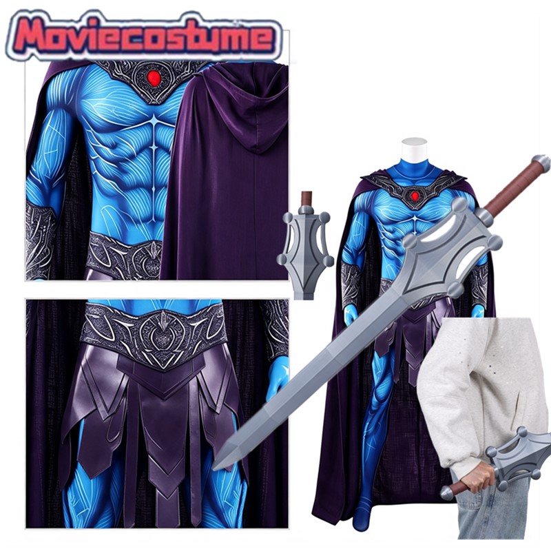 Cosplay Prop Sword - ชุดคอสเพลย์สเกเลเตอร์ คิง มาสเตอร์ส 2026 พร้อมเสื้อคลุม ชุดแฟนตาเซีย