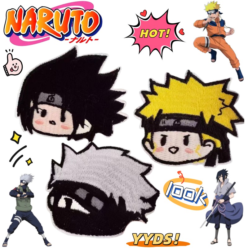 แผ่นปะผ้าปักลายการ์ตูน 2 มิติ  - Anime Merchandise Naruto บทวิจารณ์และราคา