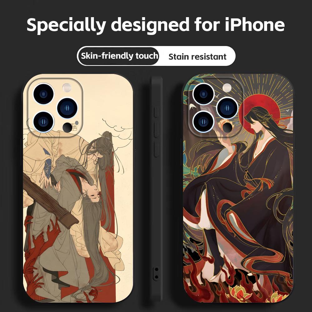 อะนิเมะร้อนMo Dao Zu Shiสําหรั - Phone Case Anime บทวิจารณ์และราคา