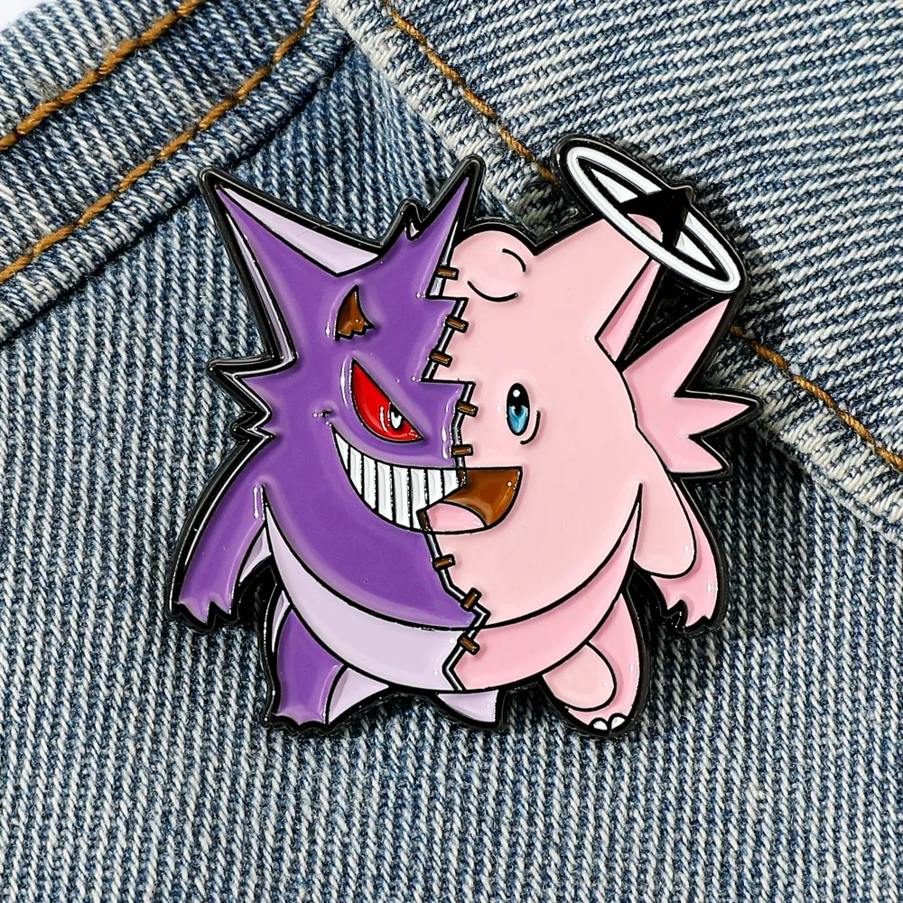 เข็มกลัดการ์ตูนจิ๊กกี้พัฟ 1 ชิ - Enamel Pin Set บทวิจารณ์และราคา