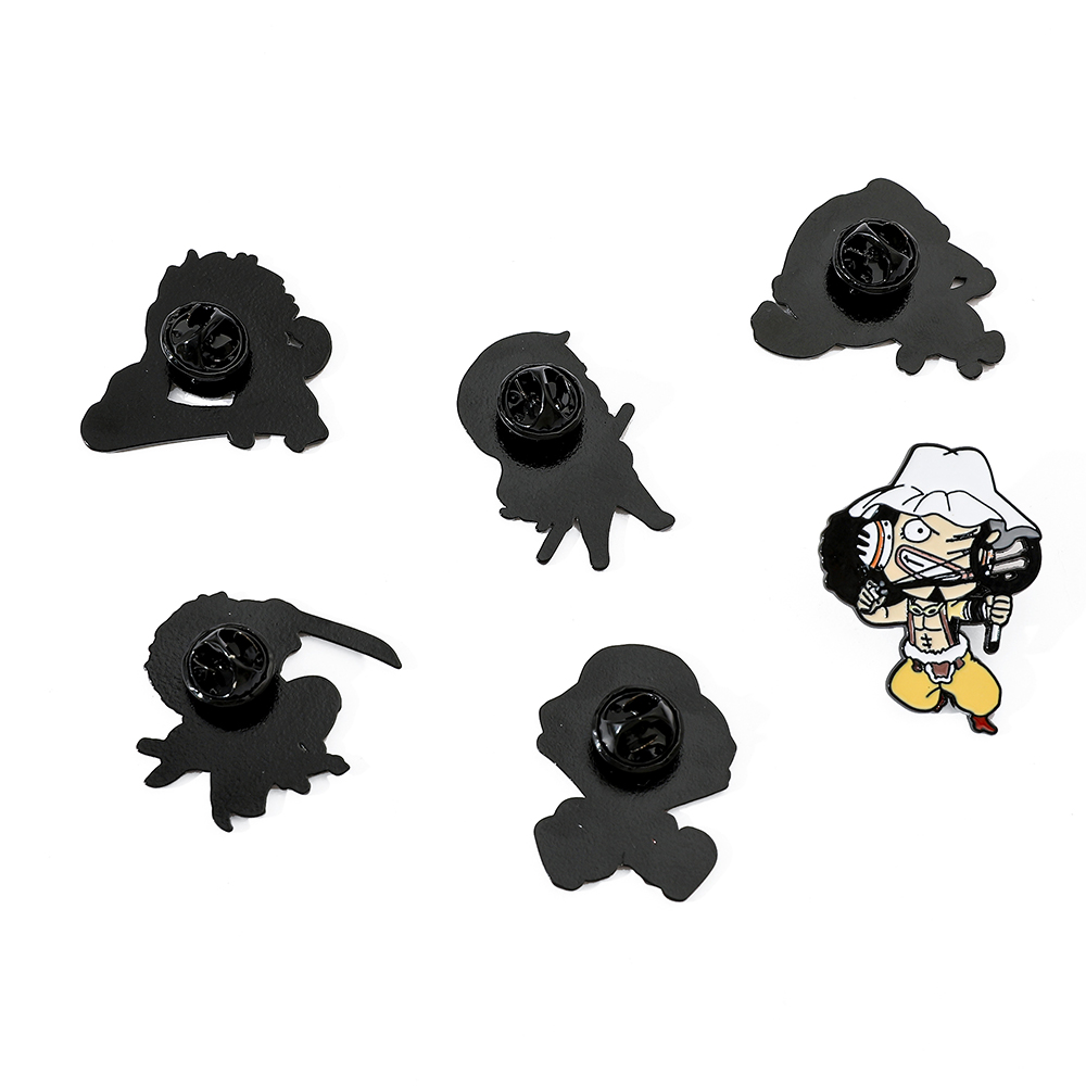 เข็มกลัดการ์ตูนวันพีซ 6 ชิ้น อ - Enamel Pin Set บทวิจารณ์และราคา