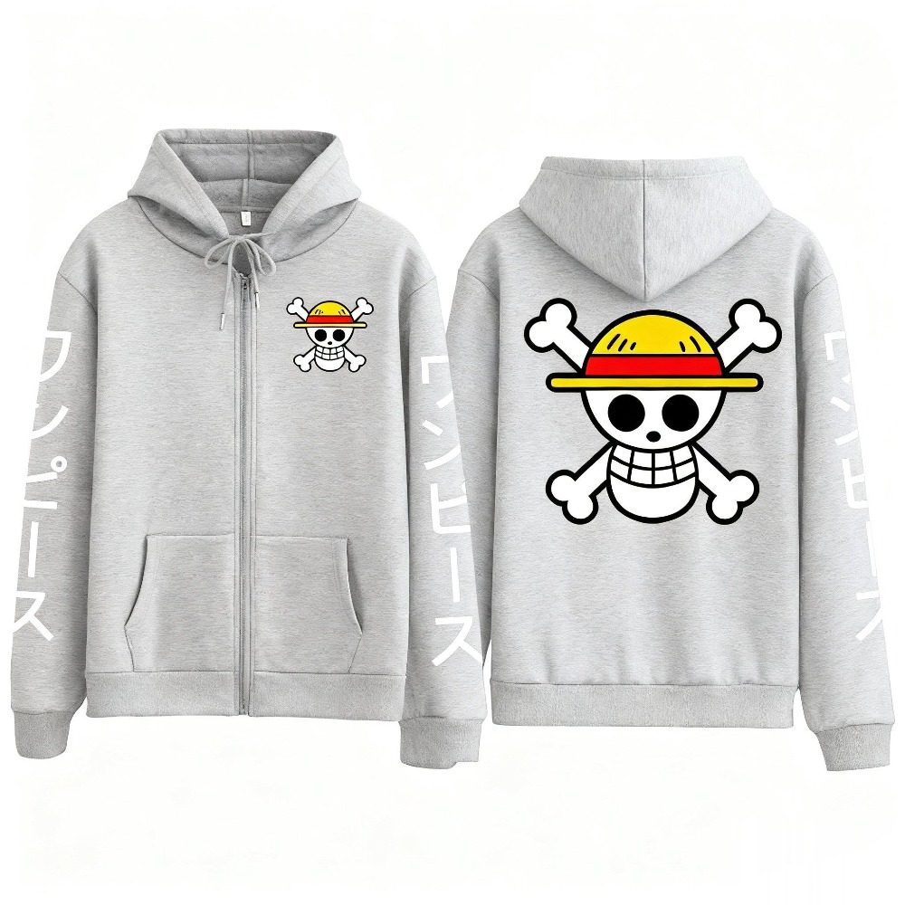 เสื้อฮู้ดซิปอนิเมะวันพีซลูฟี่แ - Anime Merchandise Shop บทวิจารณ์และราคา