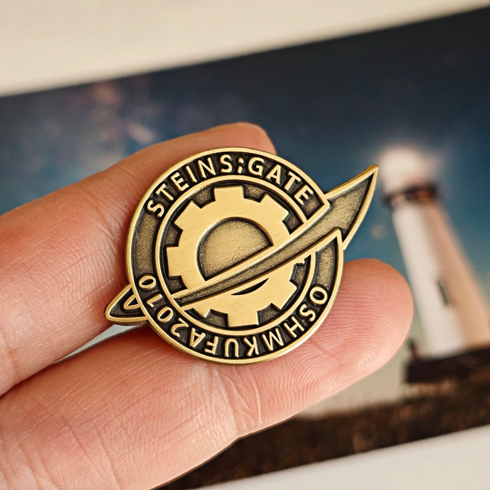 เข็มกลัดโลหะลายอนิเมะ Steins;G - Anime Merchandise Logo บทวิจารณ์และราคา