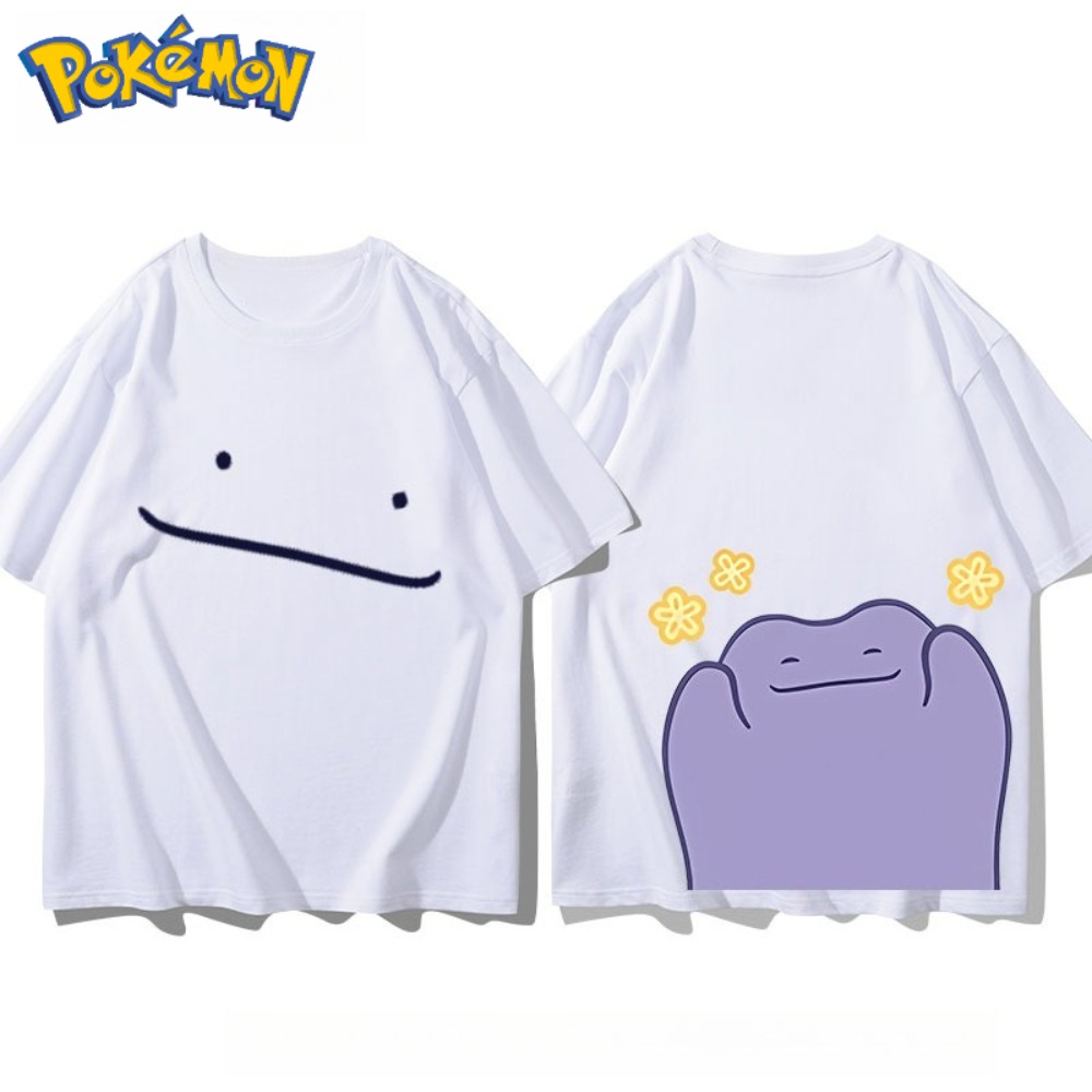 เสื้อยืดพิมพ์ลายโปเกมอนดิทโต้ด - Anime Merchandise Shop บทวิจารณ์และราคา