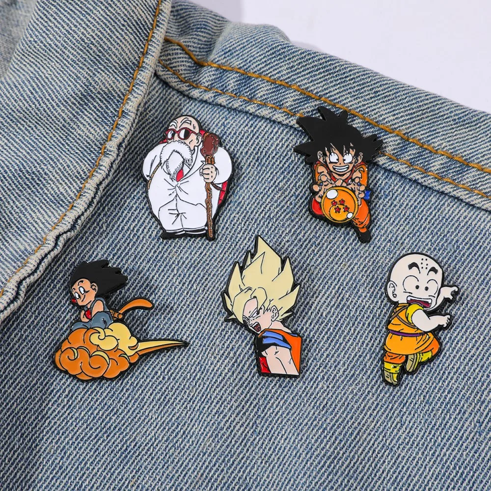 เข็มกลัดอนิเมะยอดนิยมแบบคลาสสิ - Enamel Pin Set บทวิจารณ์และราคา