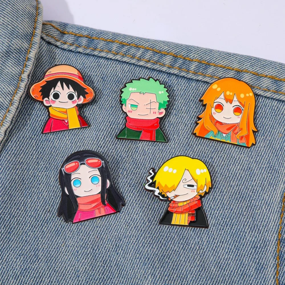 เข็มกลัดการ์ตูนอนิเมะน่ารัก 5  - Enamel Pin Set บทวิจารณ์และราคา