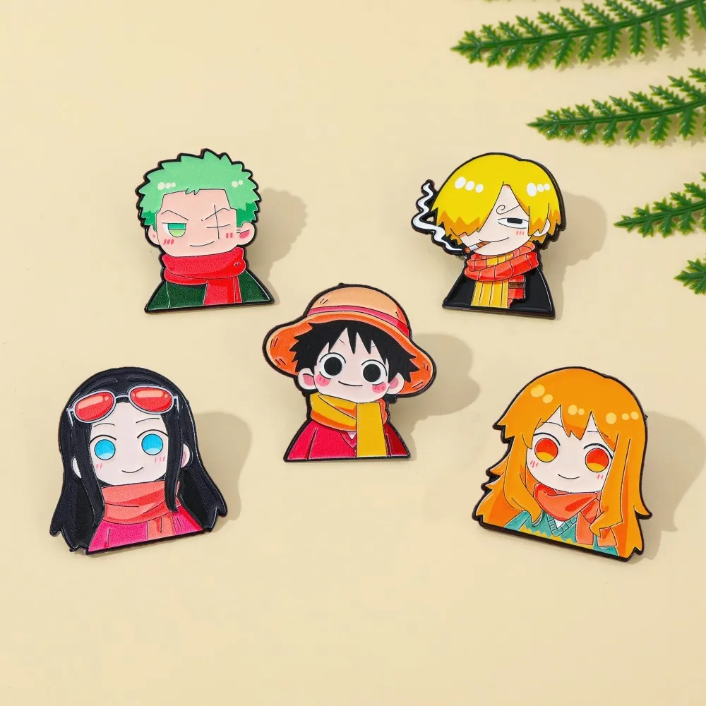 เข็มกลัดการ์ตูนอนิเมะน่ารัก 5  - Enamel Pin Set บทวิจารณ์และราคา