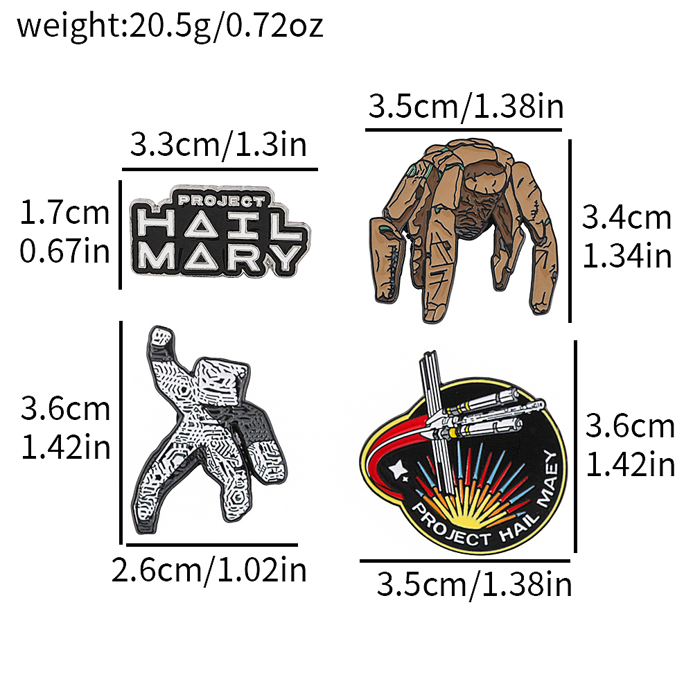 ชุดเข็มกลัดเคลือบเอนาเมลแนวไซไ - Enamel Pin Set บทวิจารณ์และราคา