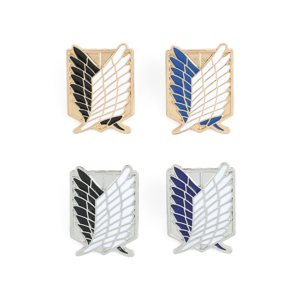 เข็มกลัดเคลือบลายอนิเมะ Attack - Enamel Pin Set บทวิจารณ์และราคา