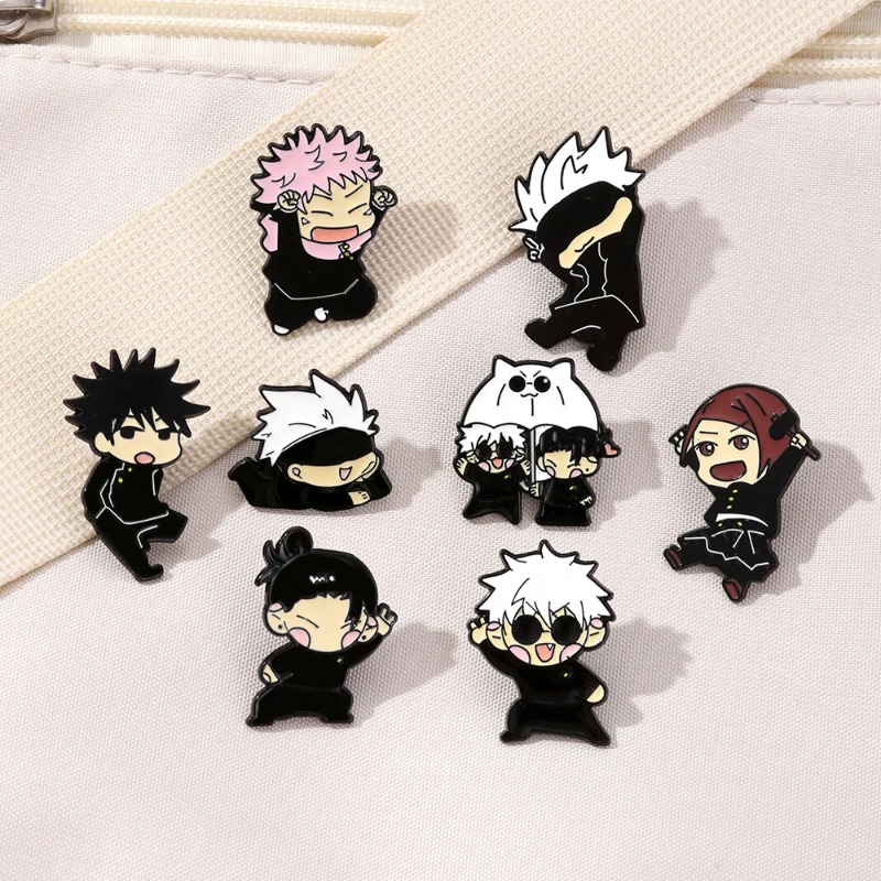 ชุดเข็มกลัดเคลือบลายการ์ตูนอนิ - Enamel Pin Set บทวิจารณ์และราคา