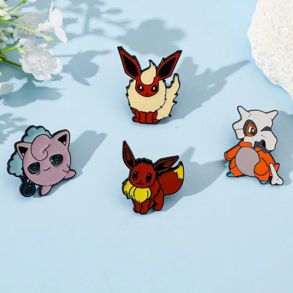 เข็มกลัดการ์ตูน 4 ชิ้น ลายฟลาเ - Enamel Pin Set บทวิจารณ์และราคา