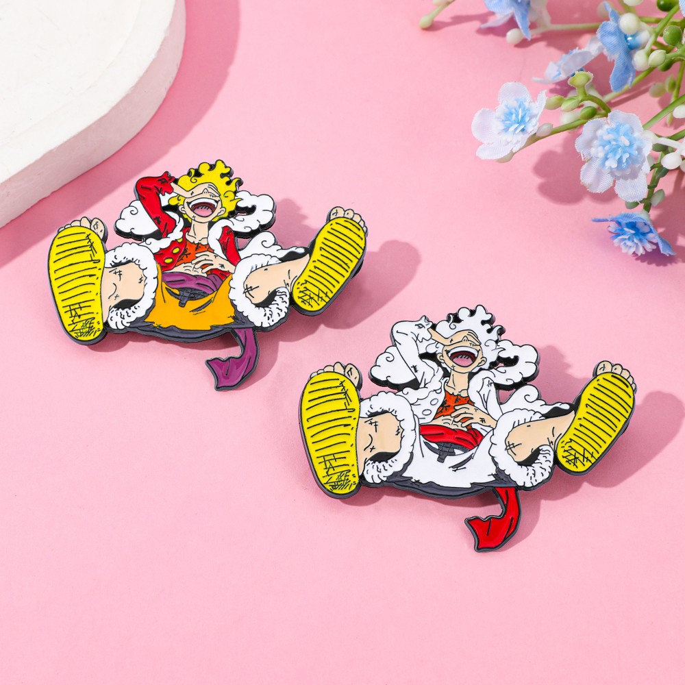 เข็มกลัดอนิเมะลูฟี่ 2 ชิ้น งาน - Enamel Pin Set บทวิจารณ์และราคา