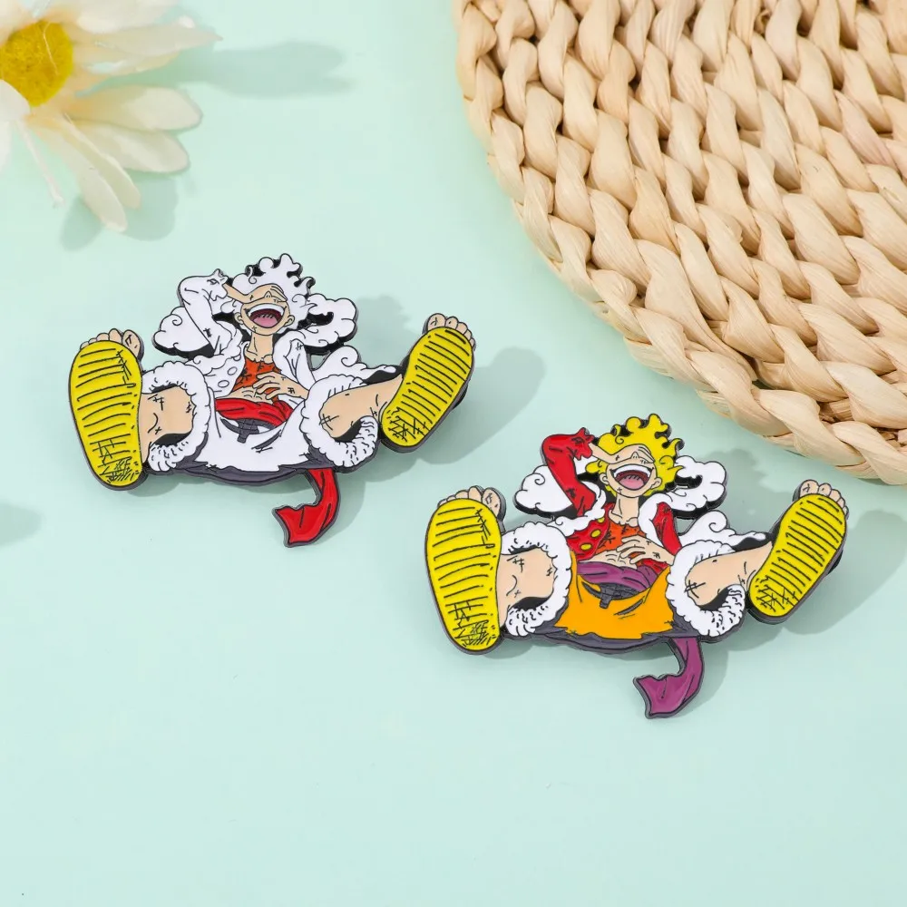 เข็มกลัดอนิเมะลูฟี่ 2 ชิ้น งาน - Enamel Pin Set บทวิจารณ์และราคา