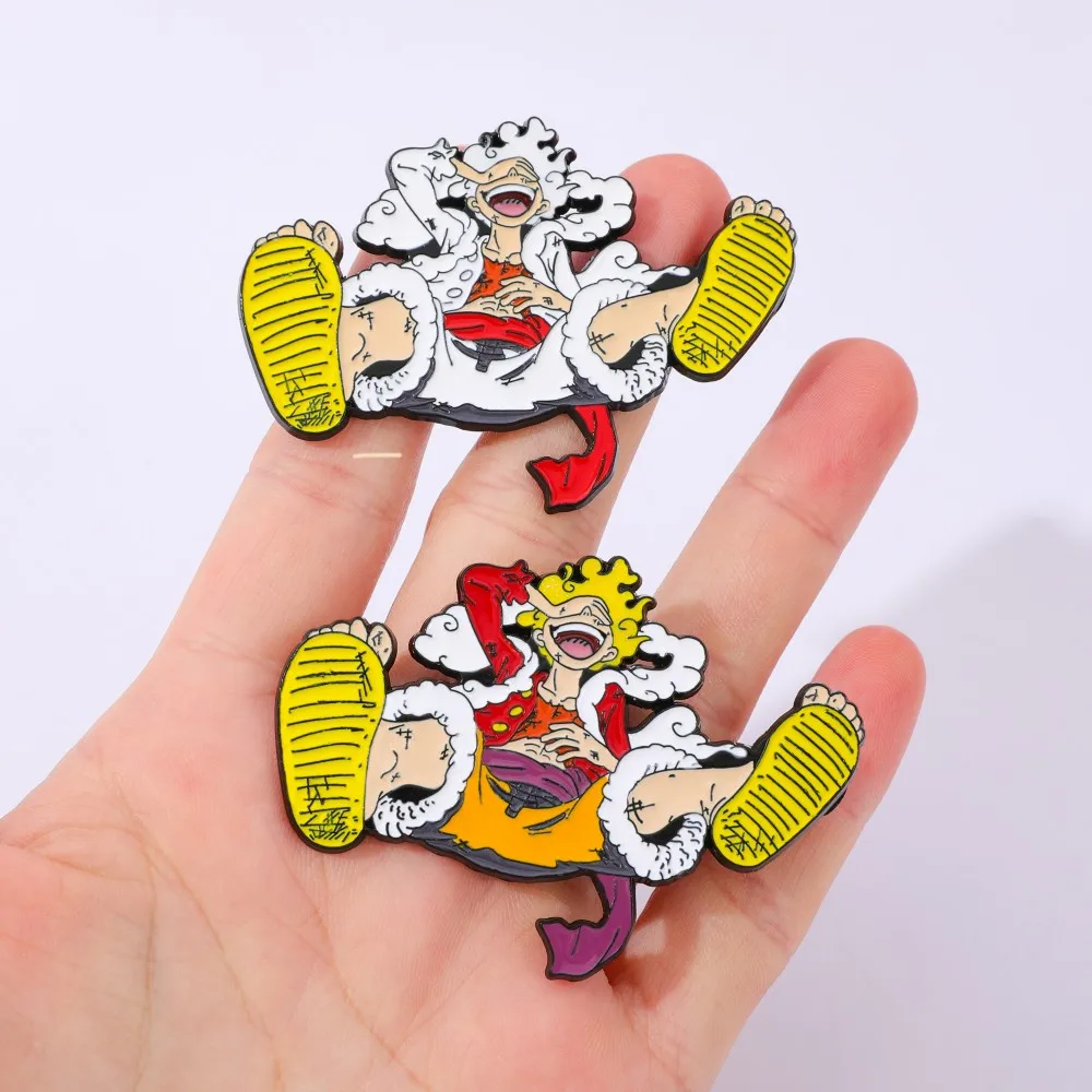 เข็มกลัดอนิเมะลูฟี่ 2 ชิ้น งาน - Enamel Pin Set บทวิจารณ์และราคา