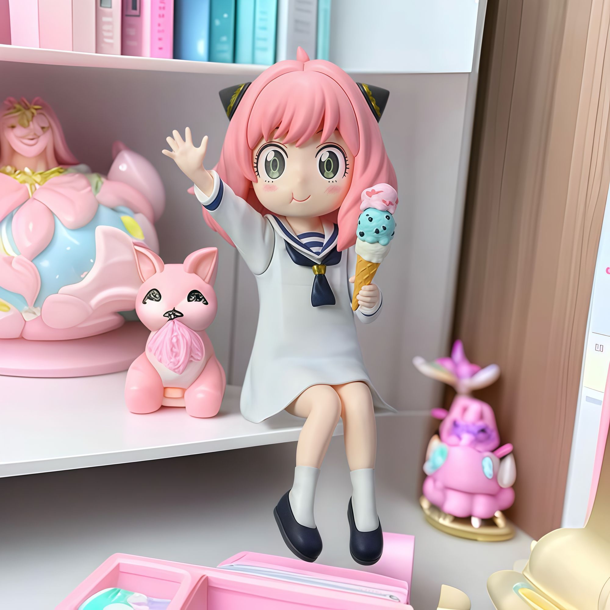 ไอศกรีมเวอร์ชันพรีเมียม ฟิกเกอ - Premium Anime Merchandise บทวิจารณ์และราคา